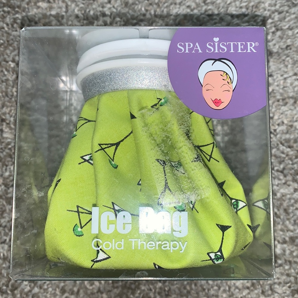 Ice bag cold therapy martinis 🍸